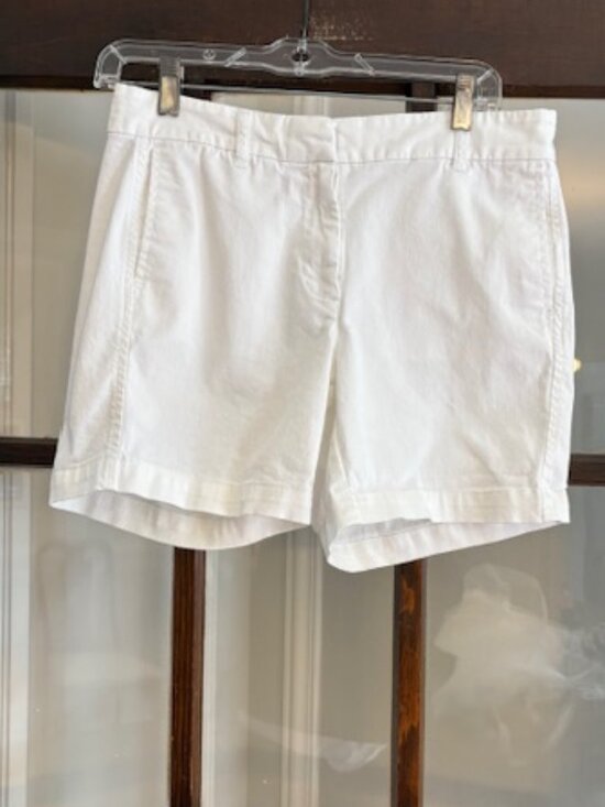 J. Crew Pants - J.Crew White Chino Shorts, Size 4